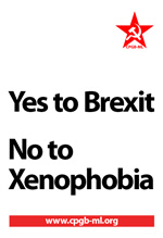 Yes to Brexit; No to xenophobia