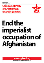 End the imperialist occupation of Afghanistan
