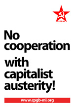 No cooperation with capitalist austerity!