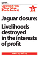 Jaguar closure: livelihoods destroyed in the interests of profit