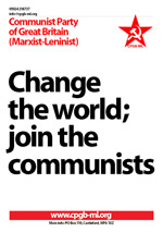 Change the world; join the communists
