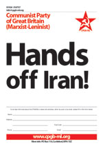 Hands off Iran