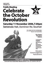Celebrate the October Revolution