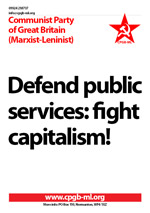 Defend public services: fight capitalism!